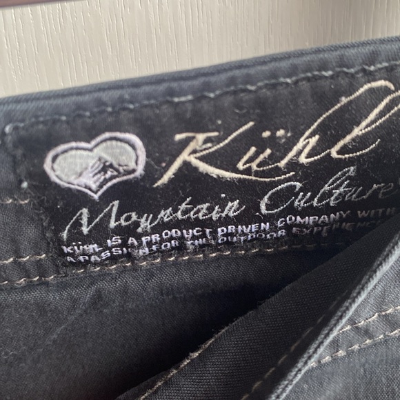 Kuhl Mountain Culture Womens Vintage Patina Dye Gray 6 Pockets convertible sz 10 - Picture 7 of 10